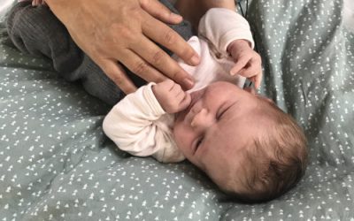 Kropsterapi-baby Kraniosakralterapi og fysioterapi til behandling af barn med kolik, gråd, uro